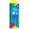 CAVO CELLULARE RICARICA E SINCRONIZZAZIONE KAKUSIGA KSC-716 TYPE-C 2.0M BLU